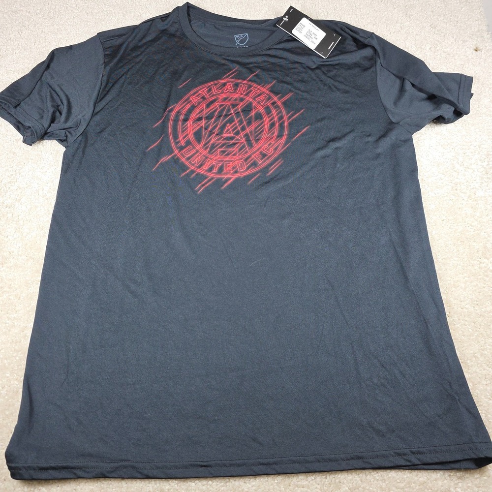 Adidas Atlanta United FC Shirt Mens Large Black Red MLS‎ Soccer Sample 2018 - Picture 2 of 6